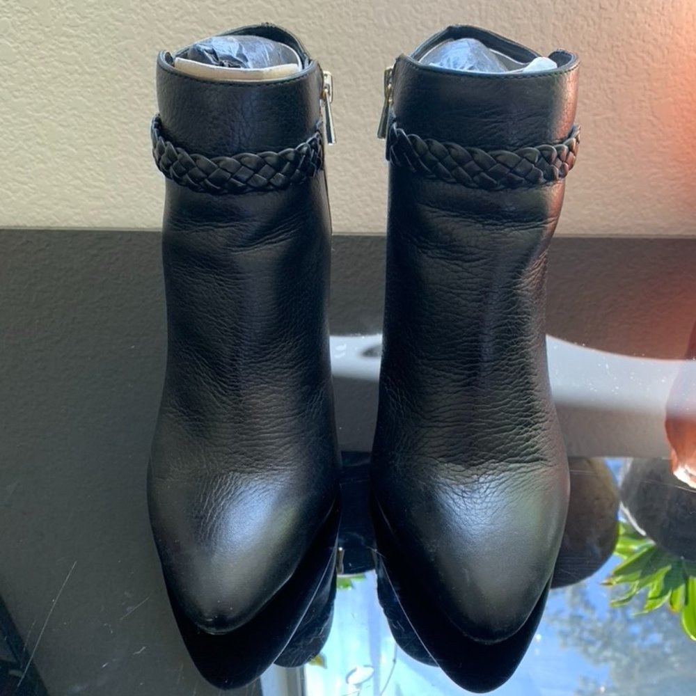 Ann Taylor Leather Ankle Boots